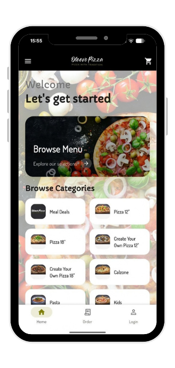 Order our delicious Pizzas for delivery or collection Milton Keynes